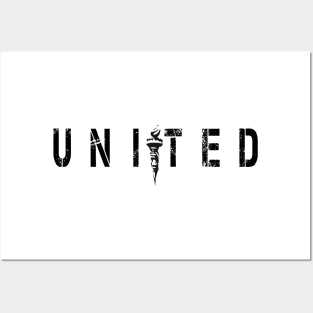 UNITED WITH FRANCE Posters and Art